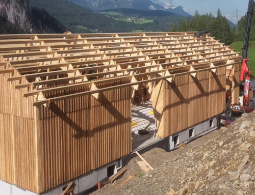 Stallbau in der Forstau